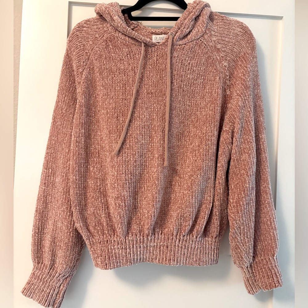 Planet Gold Textured Knit Sweater